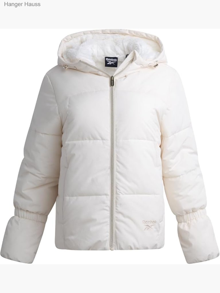 Women's Insulated Water Resistant Quilted Puffer Parka Jacket With Faux Fur